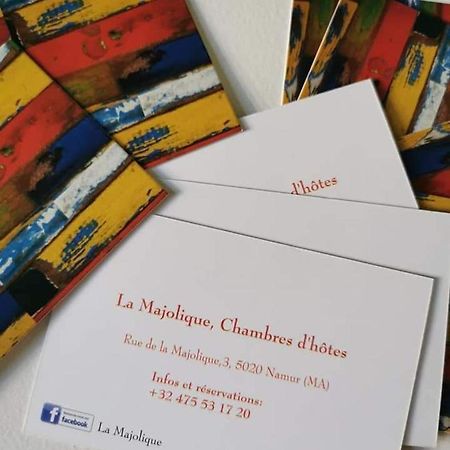 La Majolique Acomodação com café da manhã Namur Exterior foto